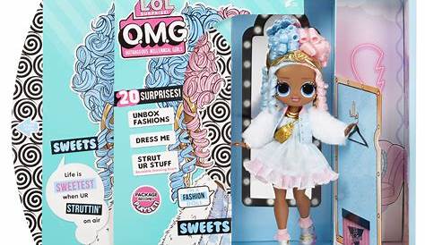 LOL Surprise OMG Sweets Fashion Doll – Dress Up Doll Set With 20