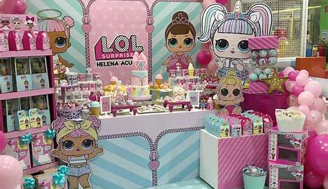 LOL surprise dolls Birthday Party Sets Party Decoration Supplies
