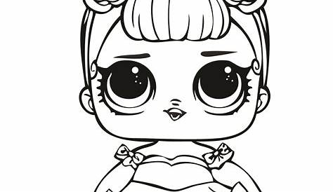 LOL Surprise Dolls Coloring Pages – Free Printable Coloring Page