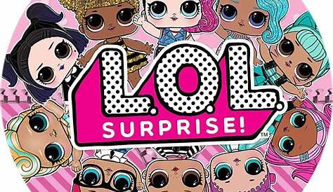 LOL Surprise Birthday Stickers Round 1 sheet 3 sizes Personalized