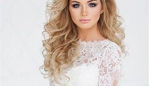Long Hairstyles Down For Wedding Hair With Veil