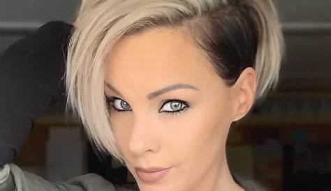 Long Pixie Haircuts With Undercut Highlights Hairstyles Short Hair