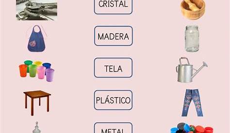 Ficha online de Propiedades de los materiales para 1ero básico Phonics