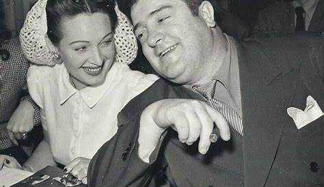 Lou Costello with his wife. Pictured is his wife's Aunt Mary who was