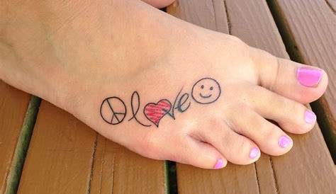 Love peace happiness “ | Happiness tattoo, Peace tattoos, Butterfly
