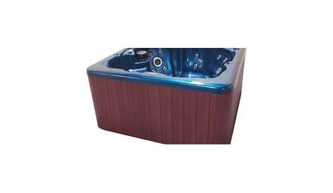 QCA Spas Tahoe 6-Person 65-Jet Hot Tub with Waterfall and LED Light