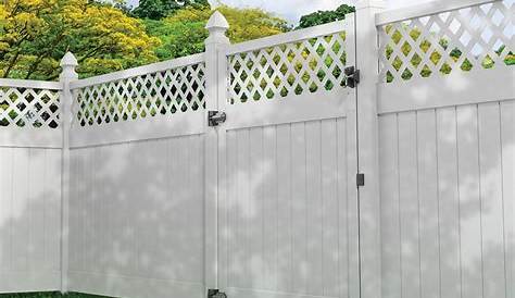 Lowes Vinyl Fence Panels,6' X 8' Vinyl Fence Panel / Full Privacy Fence