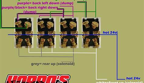 Lowrider Hydraulic Switch Box Wiring Diagram