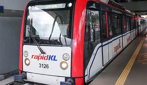 Light Rapid Transit (LRT) Ampang & Sri Petaling Line - KL Sentral