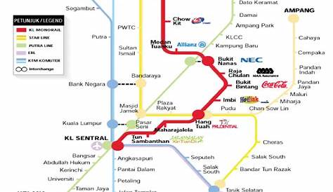 Ampang Line LRT & Sri Petaling Line LRT, 45km of LRT rail tracks with