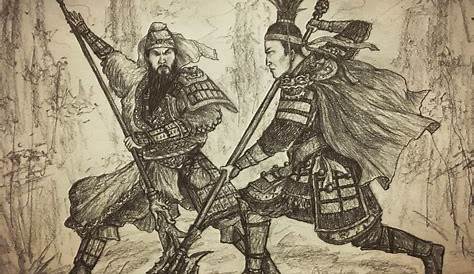 THE MIGHTY LU BU VS GUAN YU LU BU VS ZHANG FEI ROMANCE OF THE THREE