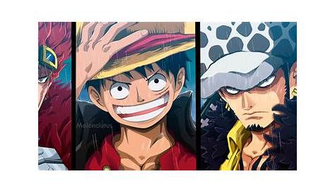 Luffy | Law | Kid | тнe worѕe generaтιon | One piece pictures, One