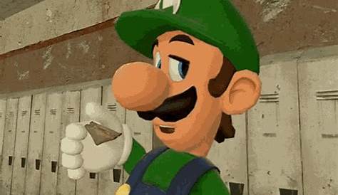 Luigi Dab over Side Taunt/Victory Pose 1 [Super Smash Bros