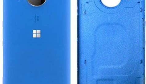 Mobitech Microsoft Lumia 950 Back Panel Replacement Cover Blue : Amazon