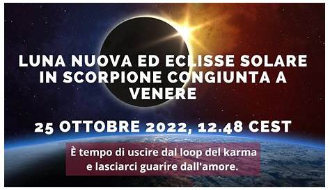 Luna piena, eclissi di Sole e cambio d'ora: eventi importanti ad ottobre!