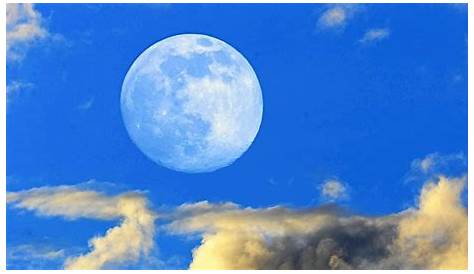 Question de science. Pourquoi peut-on voir la Lune en plein jour