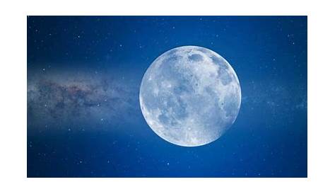 Lune Bleue : quel est ce phénomène très rare ? | Lune bleue, Pleine