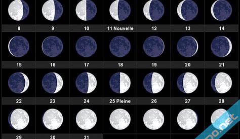 Phases de la Lune : Calendrier lunaire 2024
