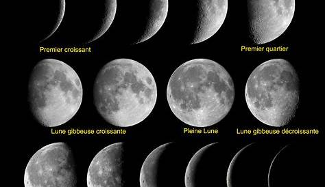 Phases de la Lune : Calendrier lunaire 2024