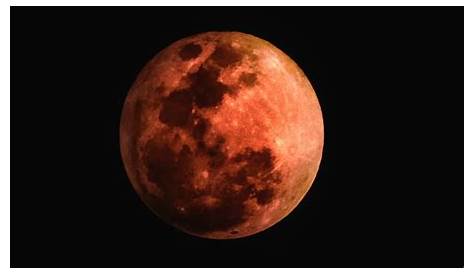 Ce soir, la lune est rouge