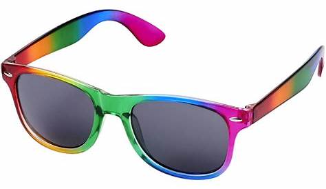 Des lunettes arc-en-ciel - Rainbow blog