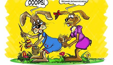Pin von Claus Egon Scharfe auf Happy easter Cartoons | Ostern lustig