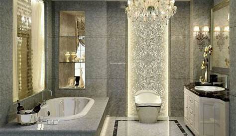 Luxury Bathroom Design - http://www.interior-design-mag.com/home-decor