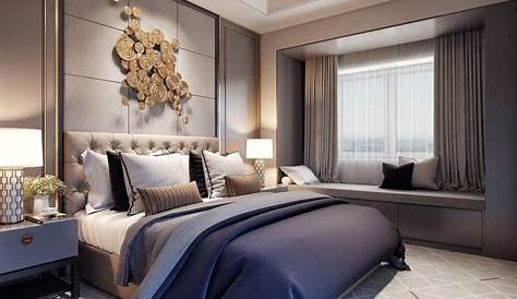 Master! I am definitely going to need a couch in mine | Luxury bedroom