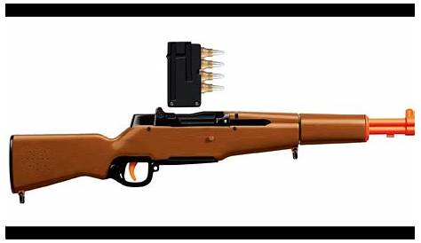 24" Realistic Toy M1 Garand Rifle WWII Machine Gun Buzz Bee Classic