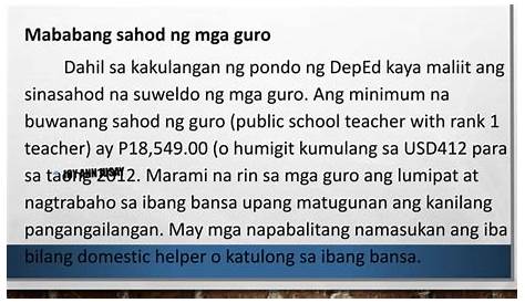 EDUKASYON SA TINUBUANG LUPA - Blog