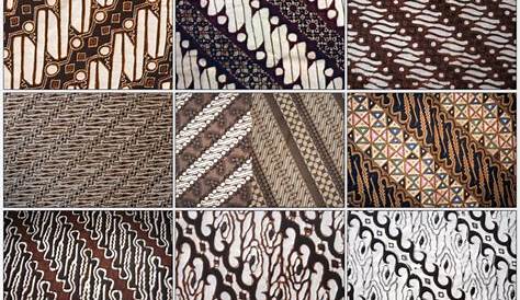 10 Jenis Motif Batik Paling Populer di Indonesia ~ Kursus Menjahit