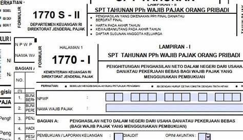 4 Jenis Contoh Form SPT Tahunan untuk Wajib Pajak di Indonesia