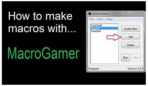 How to make a macro on a BYOND game. - YouTube