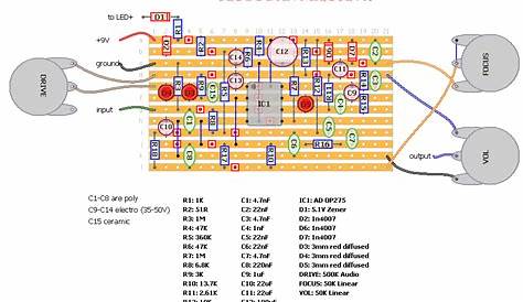 Mad Professor Sweet Honey Schematic