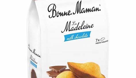 Madeleine Chocolat Bonne Maman Calories s Au 10 Pièces Pour 300gr