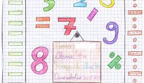 Quaderno matematica classe 1^ (prima parte) – Maestra Giulia Montanari