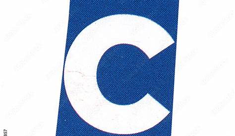Ransom Alphabet Letter C - Sticker Mania