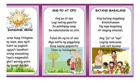 Maikling Kwento Tagalog Grade 1