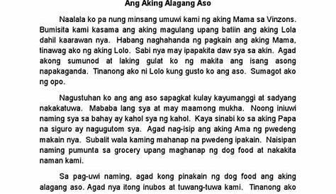 Wikang Filipino Maikling Kwento - demaikling