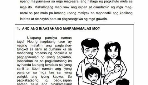 halimbawa ng maikling talata tungkol sa pamilya - Brainly.ph