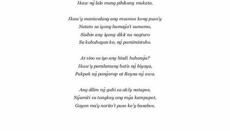 Taludtod Ng Tula Halimbawa - Seve Ballesteros Foundation