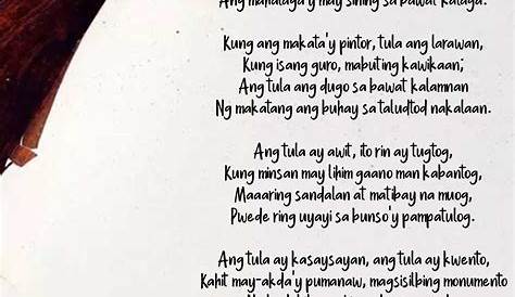 Tula Tungkol Sa Pag Ibig Na May 5 Saknong Archives Proud Pinoy Mobile