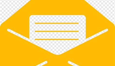 Yellow Email Icon at Vectorified.com | Collection of Yellow Email Icon
