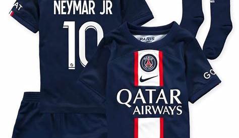 Ensemble Maillot PSG Jordan Enfant Neymar Jr 10 Third 2021 2022