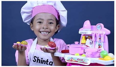 Unboxing Mainan Masak-Masakan Keranjang Masak Masakan Permainan Anak