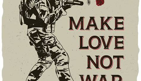 "Make Love Not War" Done by James Tran at Full Circle Tattoo in San