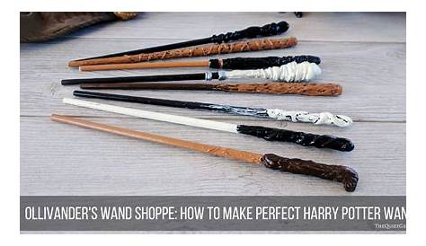 Warrior Girl- Rowena Murillo: DIY Harry Potter Wands, No Glue Gun Necessary