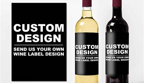 Buy Wine Bottle Labels - Make Your Own Custom Printable & Customized