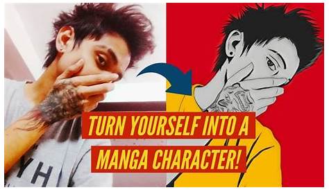 how to make yourself an anime |tutorial | - YouTube