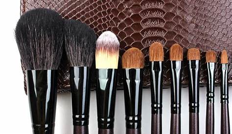 12Pcs Premiuim Natural Animal Hair makeup brushes Brand Makeup Brush